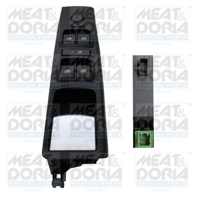 Switch, window regulator